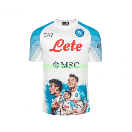 Billiga Fotbollströjor SSC Napoli Face Game Lozano 11 Hemma tröja 2022/23 Kortärmad